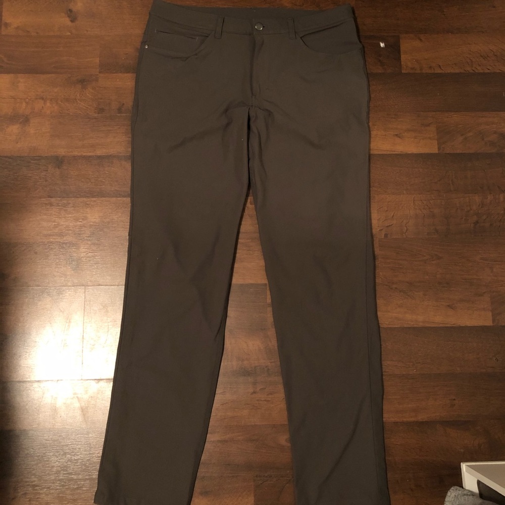 NWOT Size 34 Charcoal grey ABC Lululemon pant
